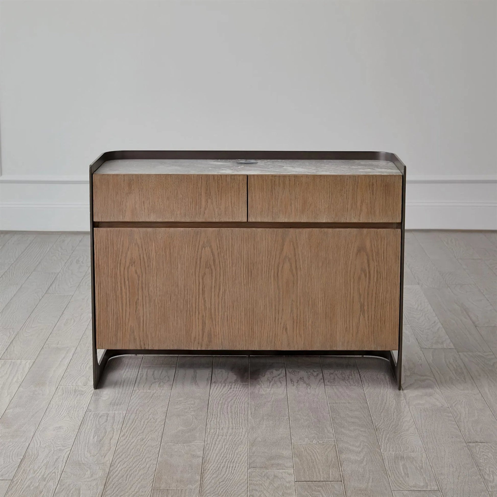 Element File Cabinet by Global Views in grey and marble. Made from unique in a modern style.