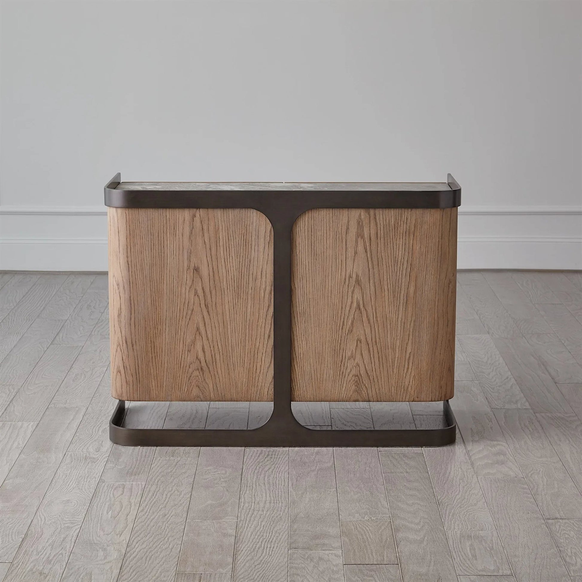 Element File Cabinet by Global Views in grey and marble. Made from unique in a modern style.