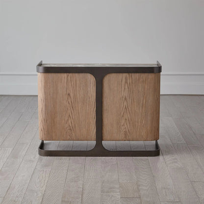 Element File Cabinet by Global Views in grey and marble. Made from unique in a modern style.