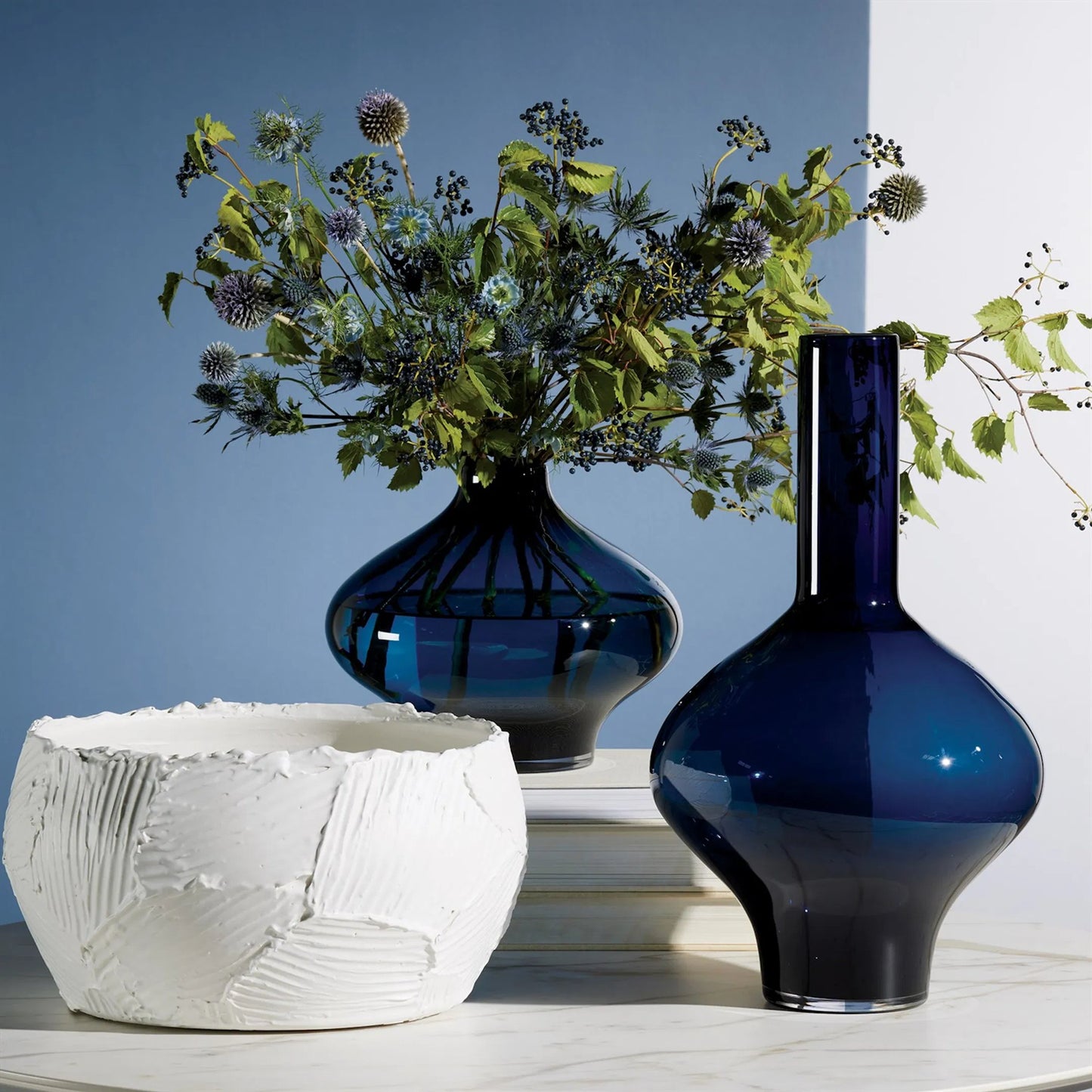 004 SI-2323283 | Lifestyle | Chip Bowl by Global Views in matte white. Made from unique in a rustic style.