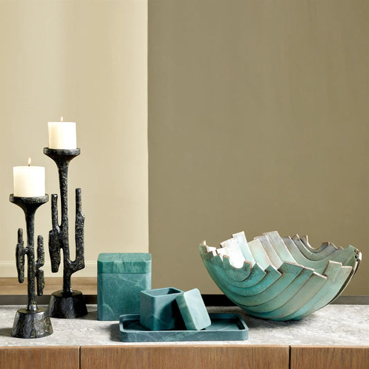 Orenda Bowl by Global Views in ash. Made from unique in a unique style.