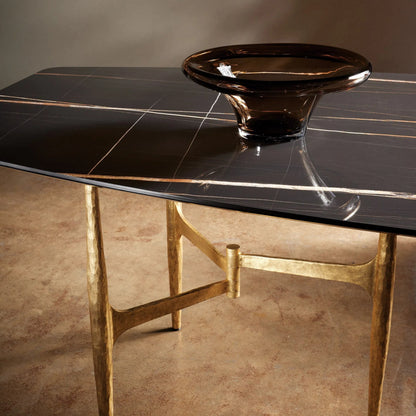 Tourneau Bowl by Global Views. Made from art glass in a eclectic & global style.