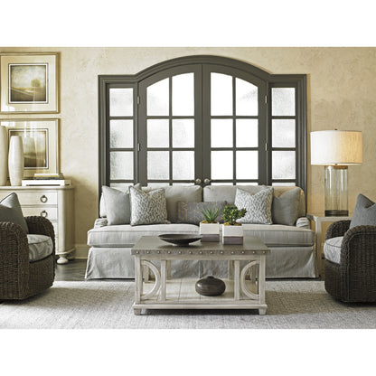 Litchfield Square Cocktail Table by Lexington. Made from unique in a transitional style.