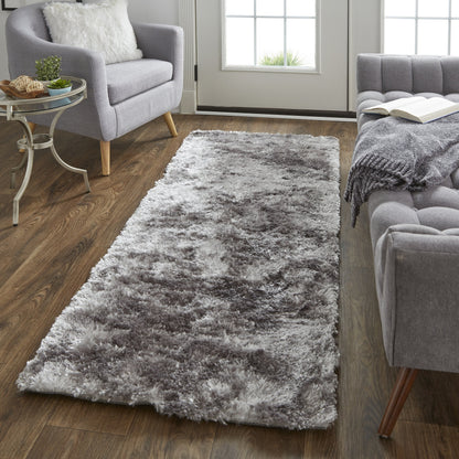 Blunham Solid Rug - 4116F by Feizy in gold, green. Made from polyester, cotton in a unique style.