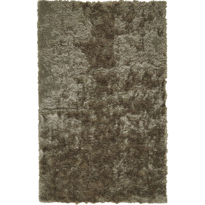 Blunham Solid Rug - 4116F by Feizy in gold, green. Made from polyester, cotton in a unique style.