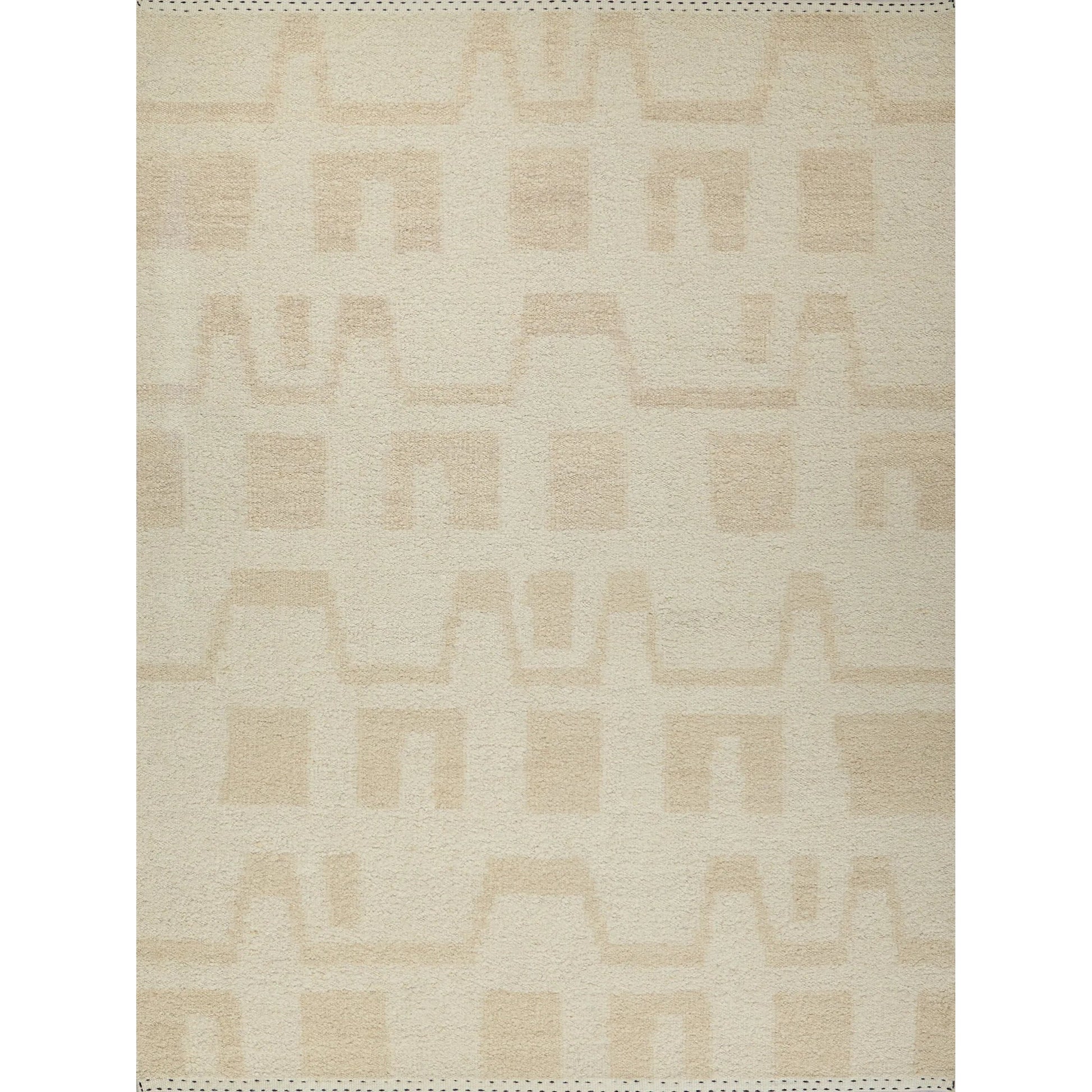 Sunstone 7491 Rug by Exquisite Rugs in ivory, beige. Made from wool in a unique style.