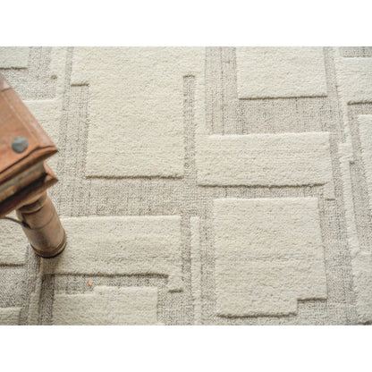 Malmo 7497 Rug by Exquisite Rugs in ivory, beige, taupe. Made from new zealand wool in a unique style.