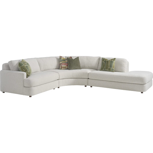 Carmela Round Sectional by Tommy Bahama Home. Made from unique in a unique style.