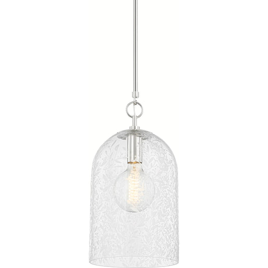 Belleville 1 Light Pendant by Hudson Valley. Made from steel in a modern style.