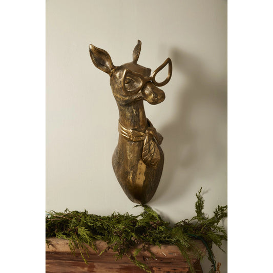 E+E Wall Mount Margie by Accent Decor in antique-gold. Made from metal in a modern style.
