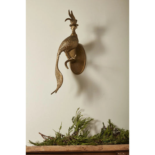 E+E Wall Mount Emerson by Accent Decor in antique-gold. Made from metal in a modern style.