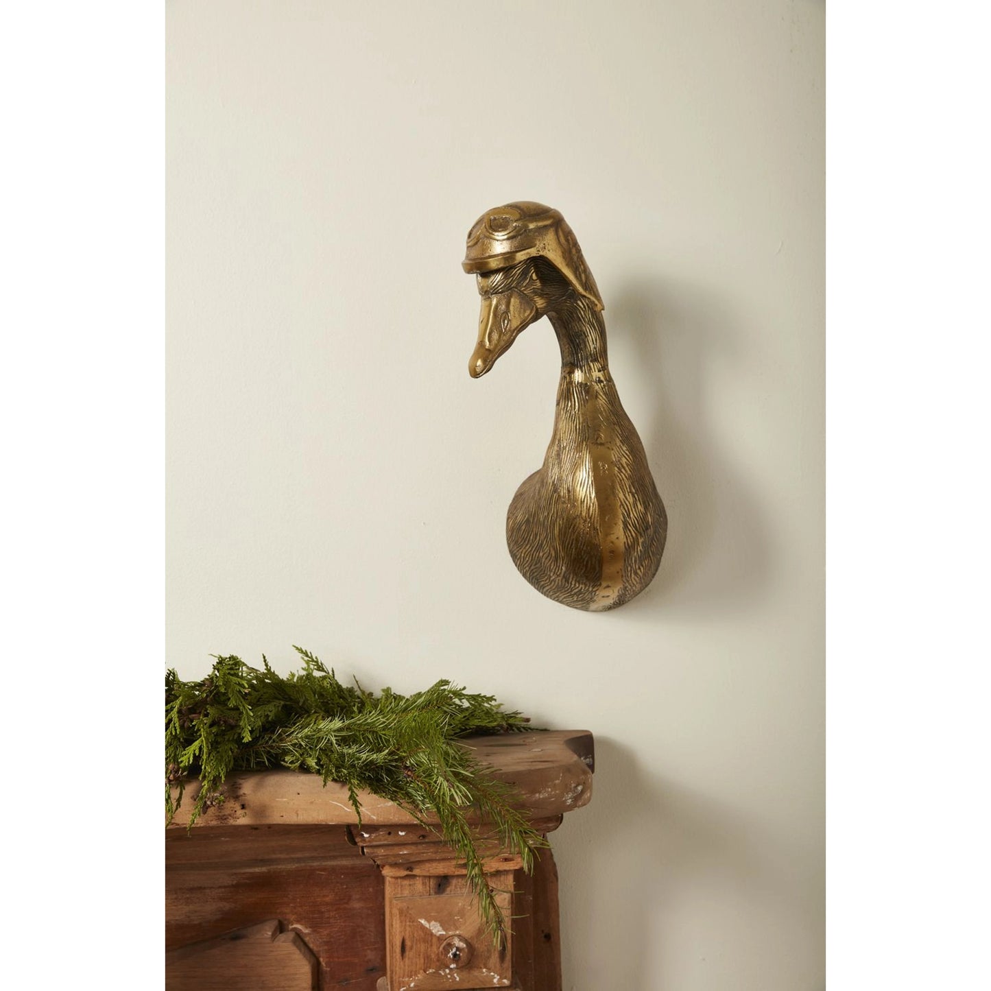 003 SI-2083701 | Lifestyle | E+E Wall Mount Charlie by Accent Decor in antique-gold. Made from metal in a modern style.