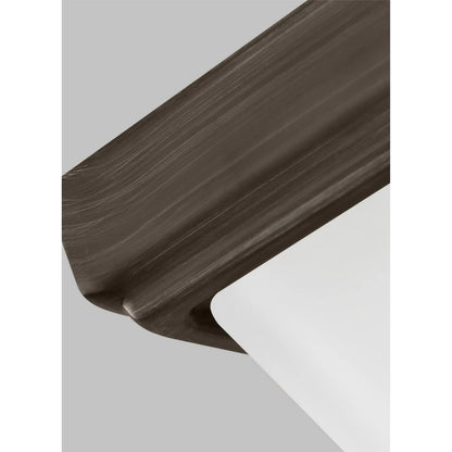 Ellis Harper Two Light Ceiling Flush Mount by Visual Comfort & Co. in brushed nickel. Made from steel in a traditional style.