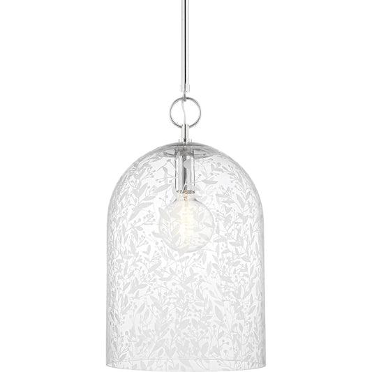 Belleville 1 Light Pendant by Hudson Valley. Made from steel in a modern style.
