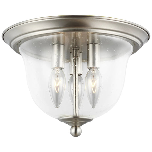 Belton Three Light Ceiling Flush Mount by Visual Comfort & Co.. Made from steel in a unique style.