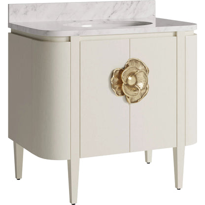 Briallen 36" Vanity with Oval Undermount Sink by Currey and Company. Made from unique in a unique style.