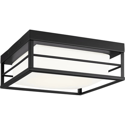 Dearborn Small LED Ceiling Flush Mount by Visual Comfort & Co.. Made from steel in a modern style.