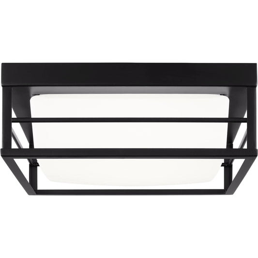 Dearborn Small LED Ceiling Flush Mount by Visual Comfort & Co.. Made from steel in a unique style.