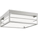 Dearborn Small LED Ceiling Flush Mount by Visual Comfort & Co.. Made from steel in a modern style.