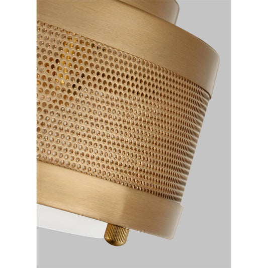 Vander Medium Ceiling Flush Mount by Visual Comfort & Co.. Made from steel in a unique style.
