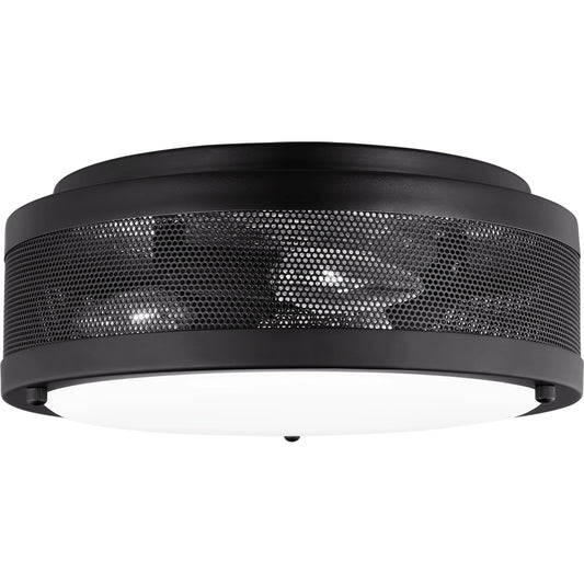 Vander Medium Ceiling Flush Mount by Visual Comfort & Co.. Made from steel in a unique style.