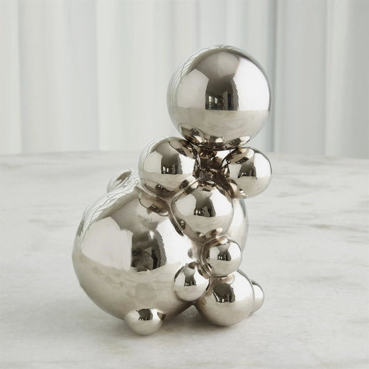 Bubble Orb Nickel Holder by Global Views in nickel. Made from unique in a modern style.