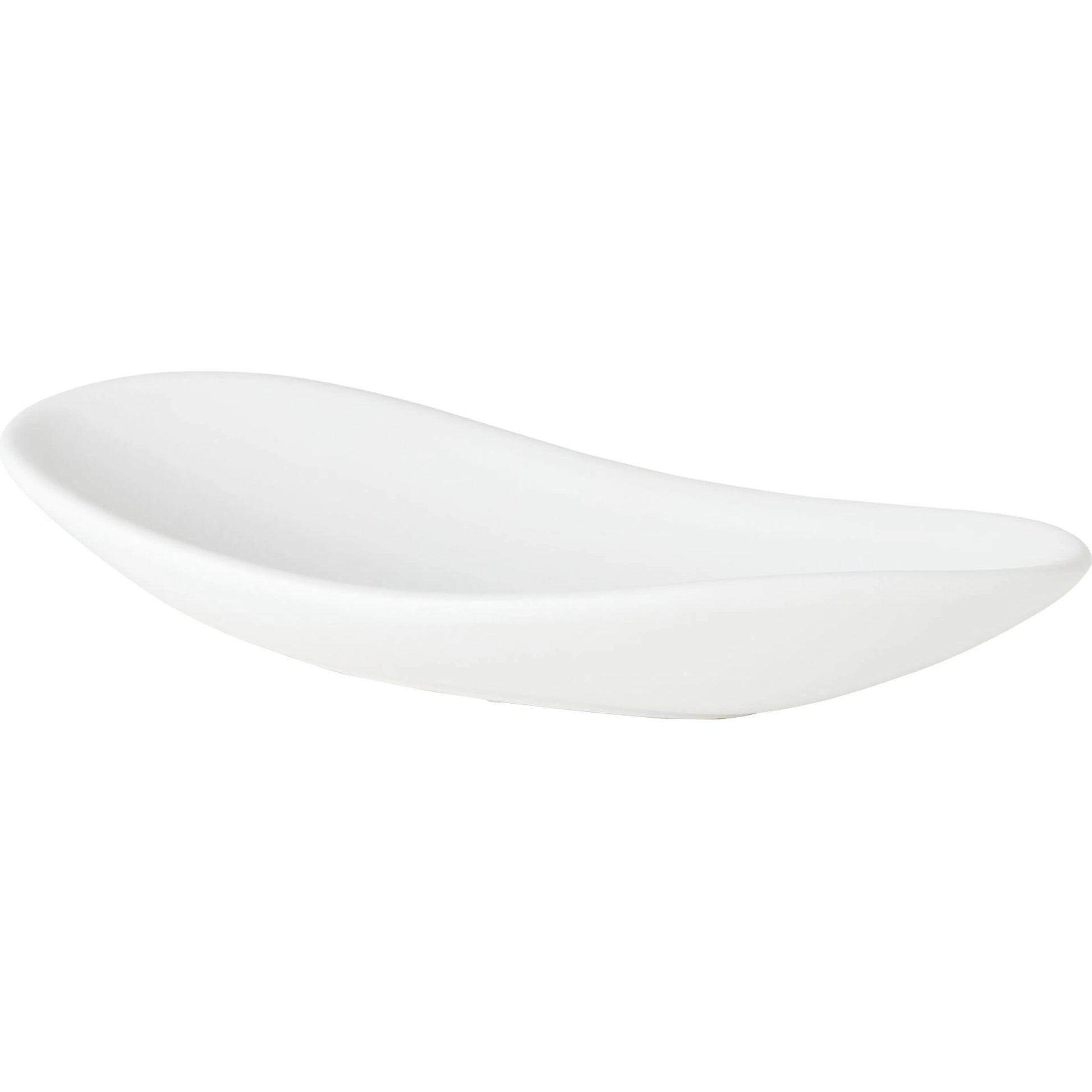 Oblong Platter Bowl by Global Views. Made from ceramic in a modern style.