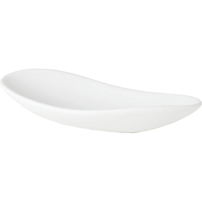 Oblong Platter Bowl by Global Views. Made from ceramic in a modern style.