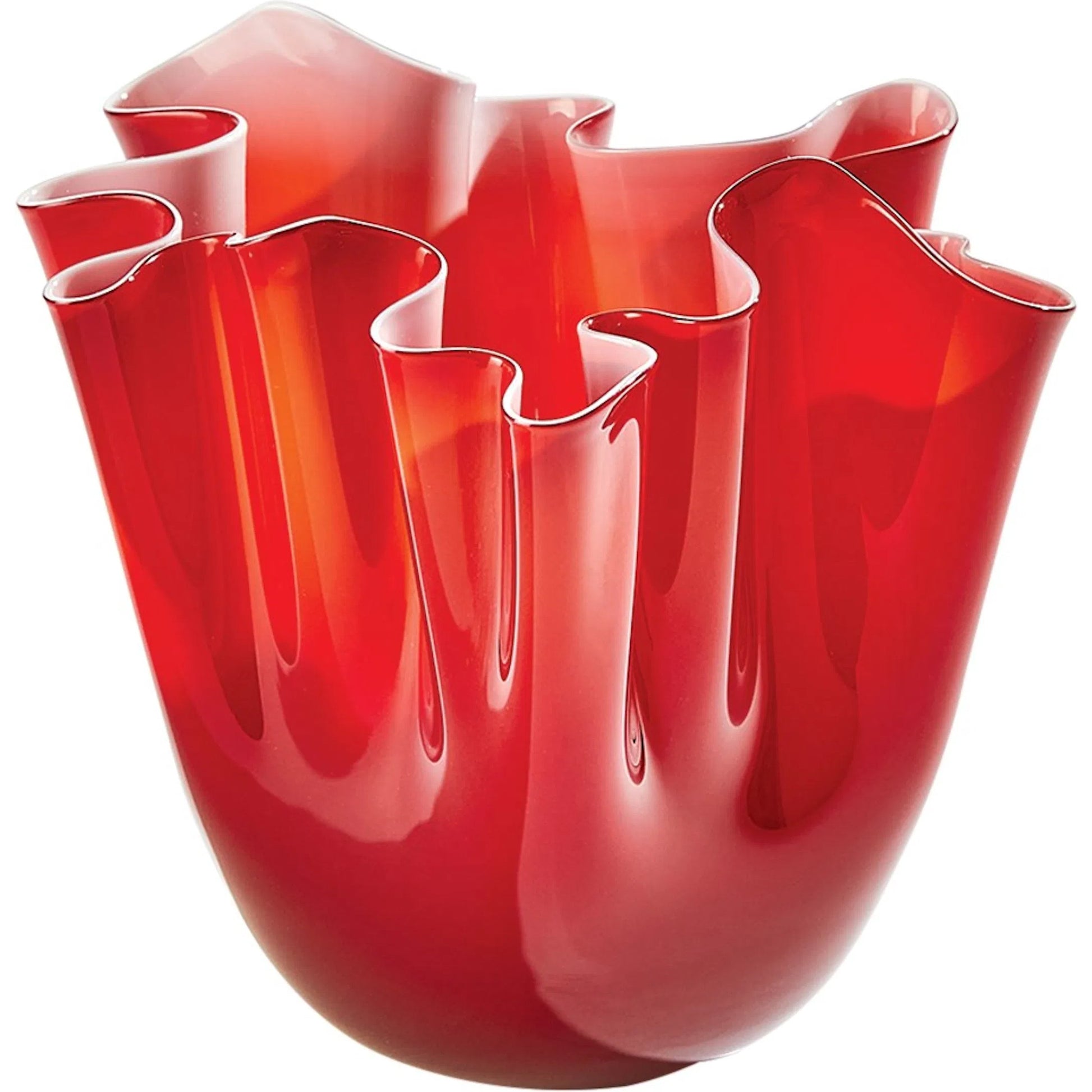 Handkerchief Vase by Global Views. Made from art glass in a eclectic & global style.