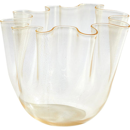 Handkerchief Vase by Global Views. Made from art glass in a eclectic & global style.