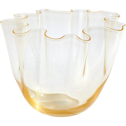 Handkerchief Vase by Global Views. Made from art glass in a eclectic & global style.