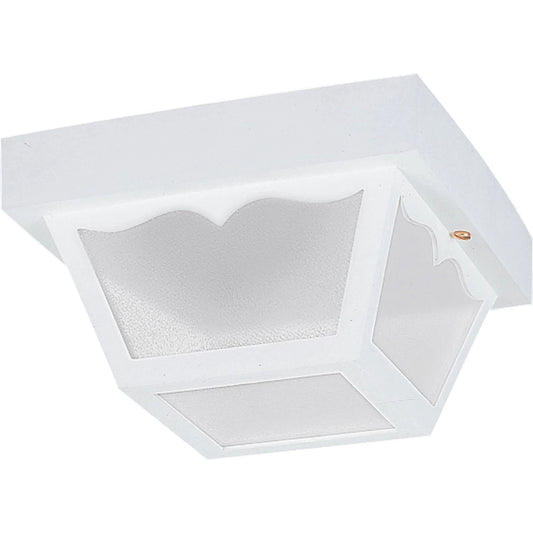 Two Light Outdoor Ceiling Flush Mount by Visual Comfort & Co.. Made from polypropylene in a unique style.
