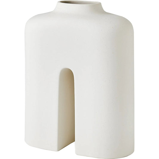 Guardian Vase by Global Views in white. Made from unique in a modern style.