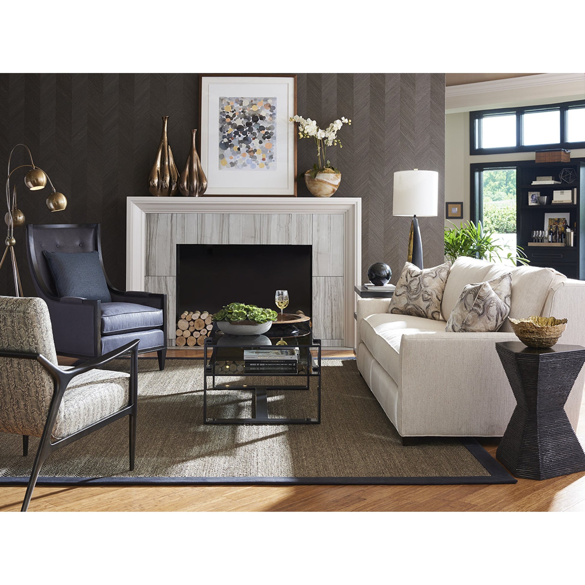 Felton Sofa by Tommy Bahama Home. Made from unique in a transitional style.