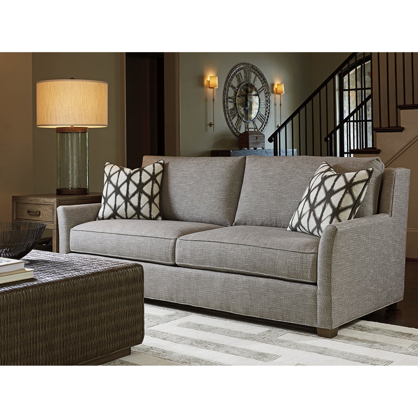 004 SR-836100 | Lifestyle | Felton Sofa by Tommy Bahama Home. Made from unique in a transitional style.