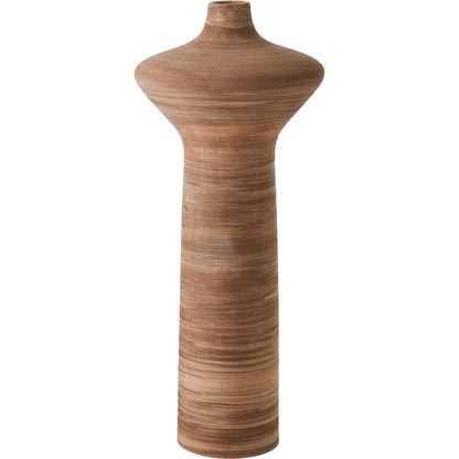 Expo Vase by Global Views in brown. Made from unique in a rustic style.
