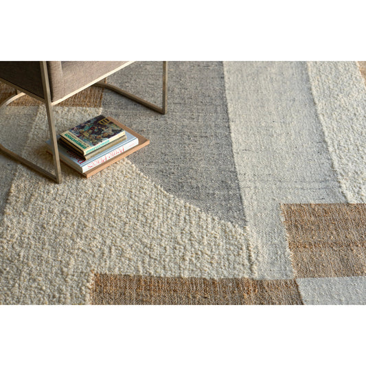 Pompano 7577 Rug by Exquisite Rugs in ivory, gray, beige. Made from wool, jute in a unique style.
