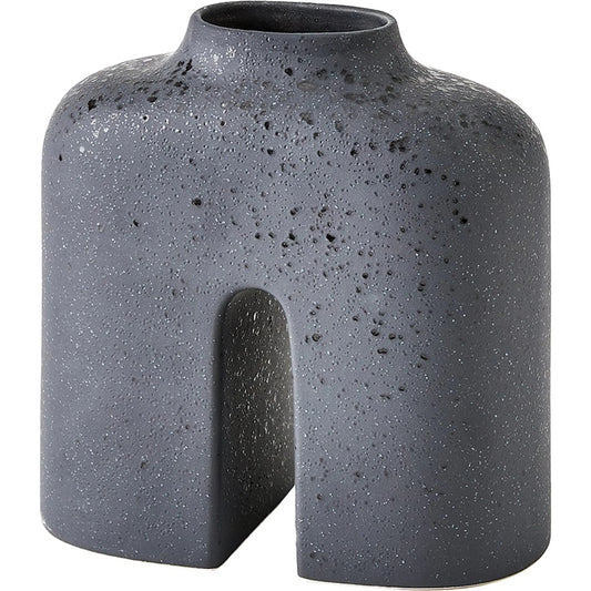 Guardian Black Vase by Global Views in black. Made from unique in a modern style.