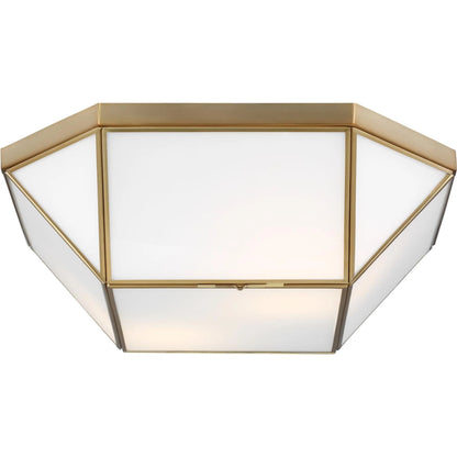Morrison Two Light Ceiling Flush Mount by Visual Comfort & Co.. Made from steel in a unique style.