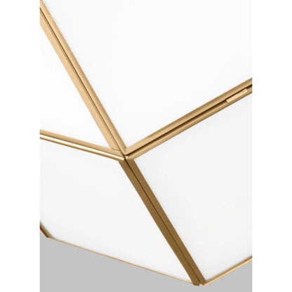 Morrison Two Light Ceiling Flush Mount by Visual Comfort & Co.. Made from steel in a unique style.