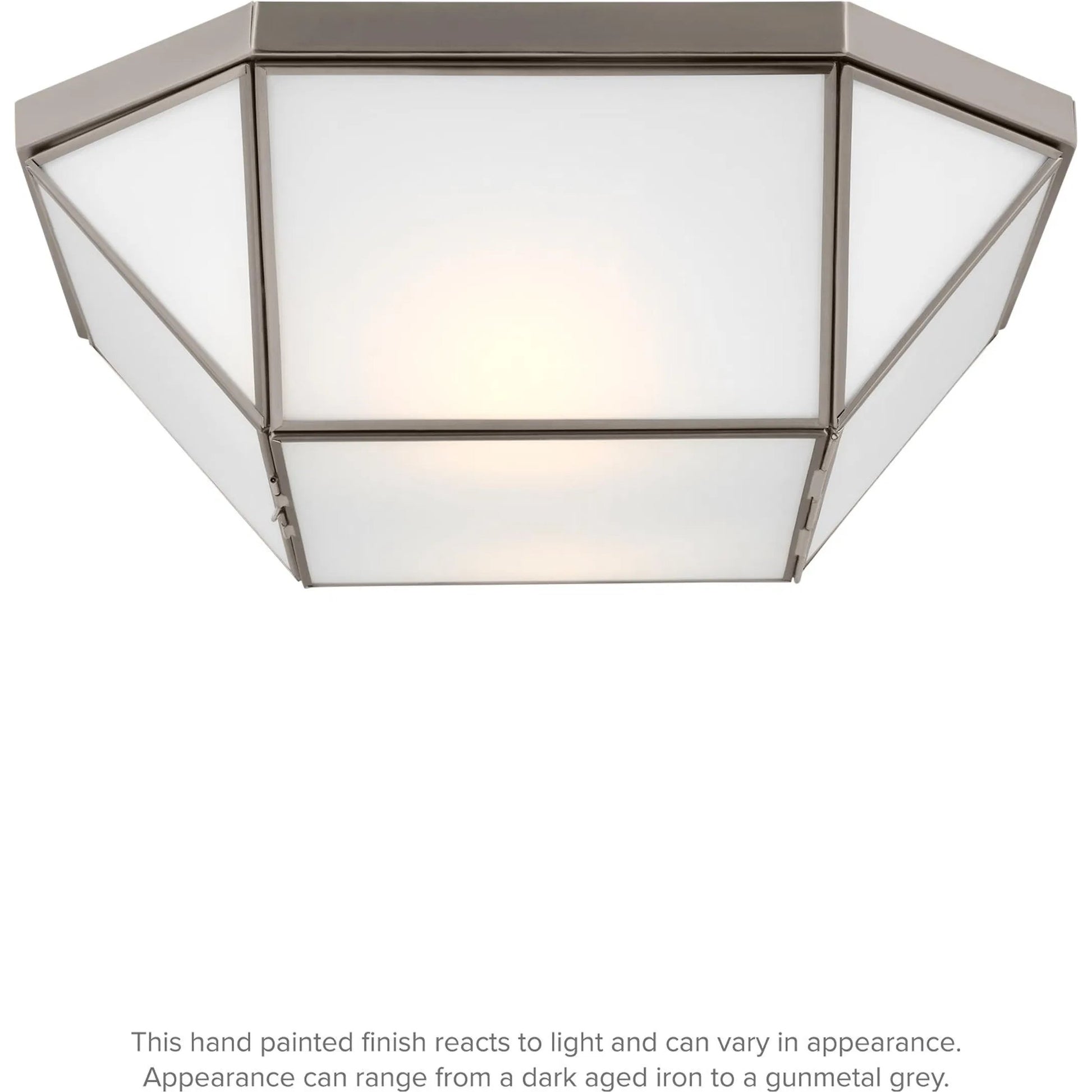 Morrison Two Light Ceiling Flush Mount by Visual Comfort & Co.. Made from steel in a unique style.