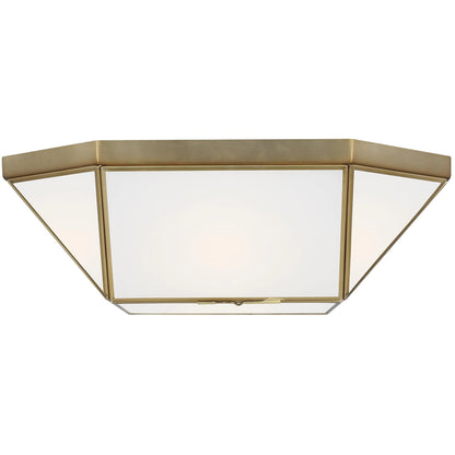 Morrison Two Light Ceiling Flush Mount by Visual Comfort & Co.. Made from steel in a unique style.