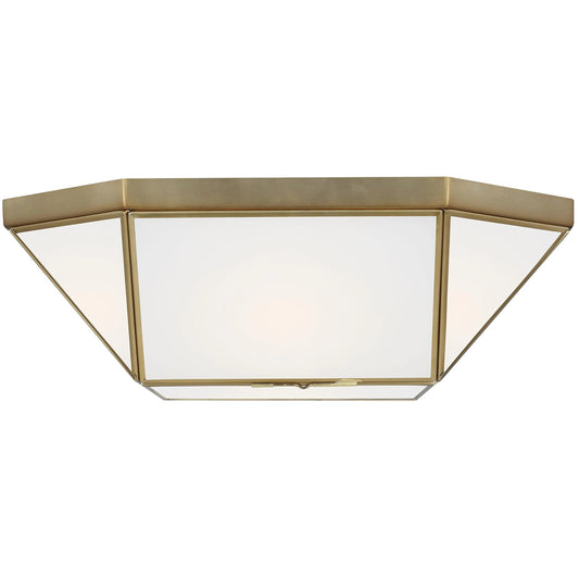 Morrison Two Light Ceiling Flush Mount by Visual Comfort & Co.. Made from steel in a unique style.