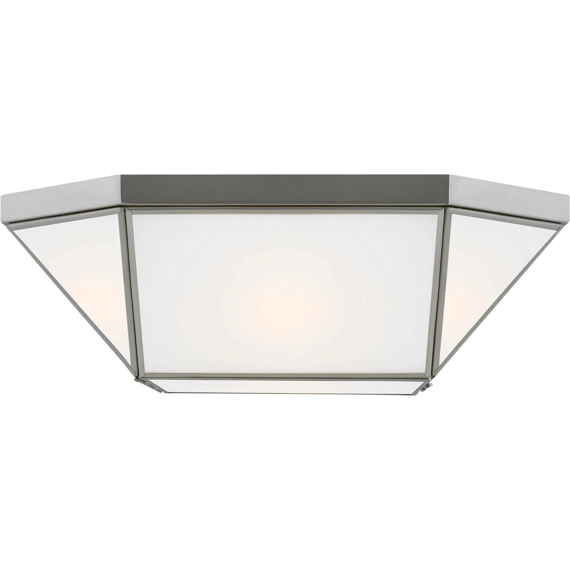 Morrison Two Light Ceiling Flush Mount by Visual Comfort & Co.. Made from steel in a unique style.