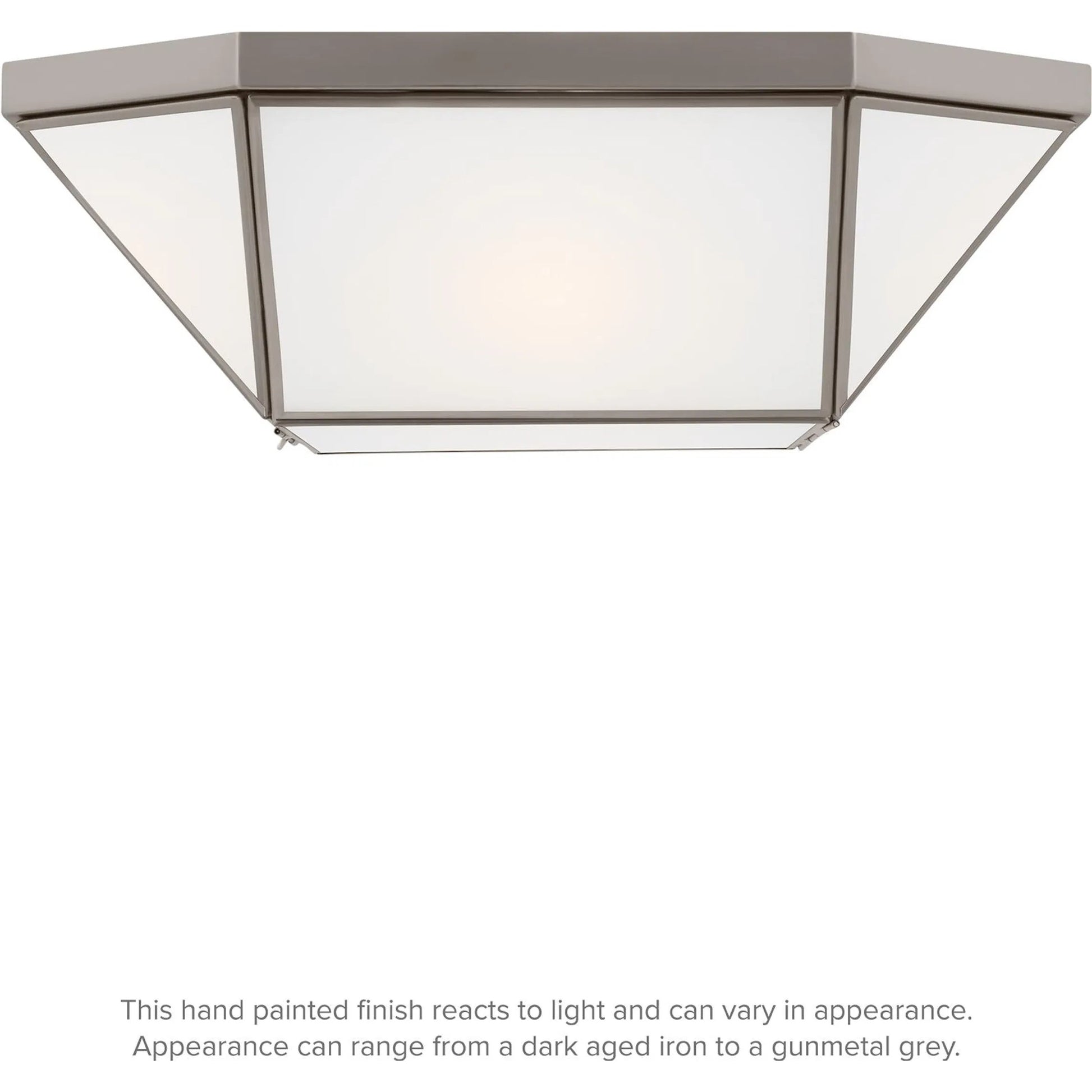 Morrison Two Light Ceiling Flush Mount by Visual Comfort & Co.. Made from steel in a unique style.
