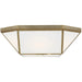 Morrison Two Light Ceiling Flush Mount by Visual Comfort & Co.. Made from steel in a unique style.