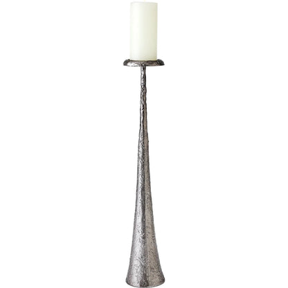 Beacon Candle Holder by Global Views in gunmetal. Made from unique in a unique style.