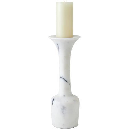 Calyx Candle Holder by Global Views in marble. Made from unique in a modern style.