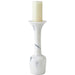 Calyx Candle Holder by Global Views in marble. Made from unique in a modern style.