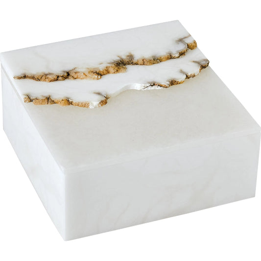 Terrain Alabaster Box by Global Views in alabaster. Made from unique in a modern style.